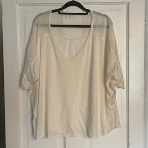 Velvet Cream Shirt